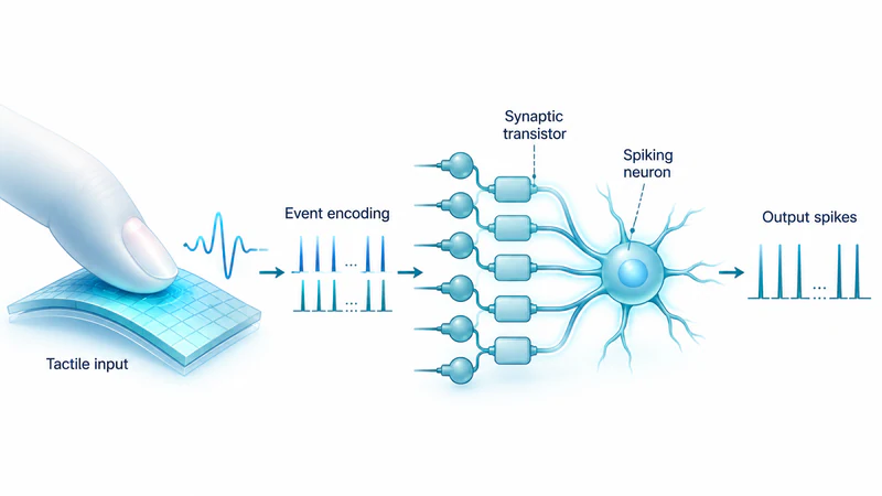 Concept illustration: Event-driven neural encoding diagram
